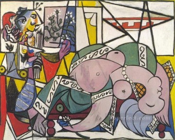 El taller Dos personajes 1934 cubismo Pablo Picasso Pinturas al óleo
